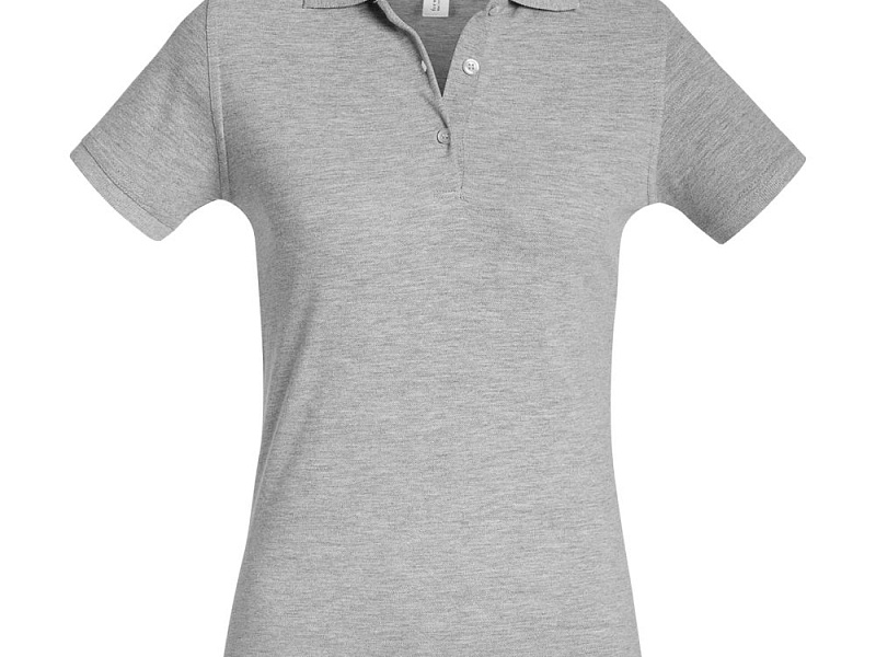 Рубашка поло женская Safran Timeless серый меланж
