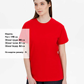 Футболка унисекс T-Bolka 180, красная