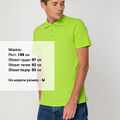 Рубашка поло мужская Virma Light, зеленое яблоко