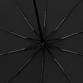 Зонт складной Cloudburst в подарочной упаковке, черный