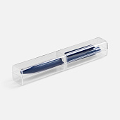 Ручка шариковая Prodir DS4 PMM-P в футляре, темно-синяя