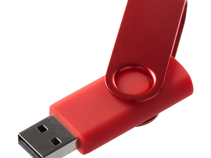 Флешка Twist Color, красная, 8 Гб