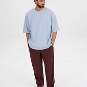 Джемпер с коротким рукавом Siluetti Volumica, светло-голубой