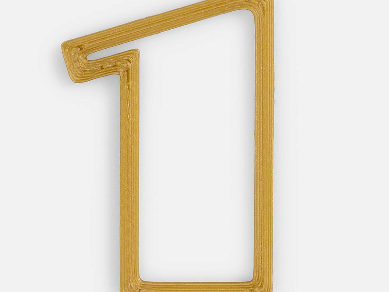 Подвеска Symbol, 3D-печать на заказ, цифра 1
