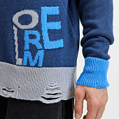 Свитер оверсайз Tricksy Net Grunge на заказ, акрил