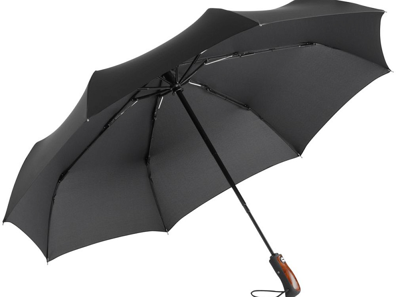 Зонт складной Stormmaster, черный