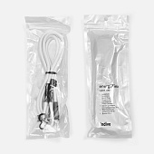 Кабель-ланьярд energyFlex Power Delivery 60 Вт, белый