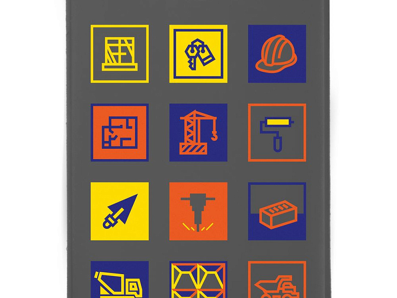 Чехол для карточки Industry, строительство