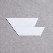 Основа Velkro M для крепления шевронов на липучке, белая