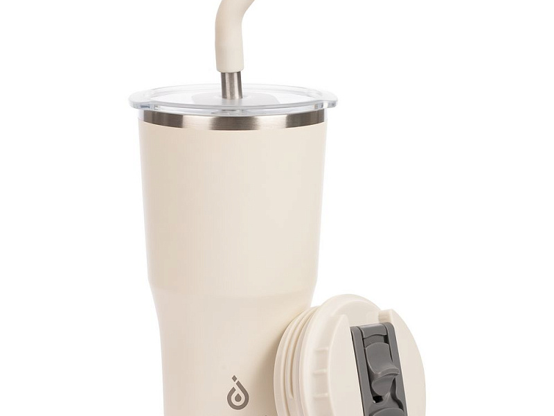 Термостакан Sapporo М, белый (молочный)