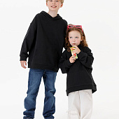 Худи детское оверсайз Houdini, черное