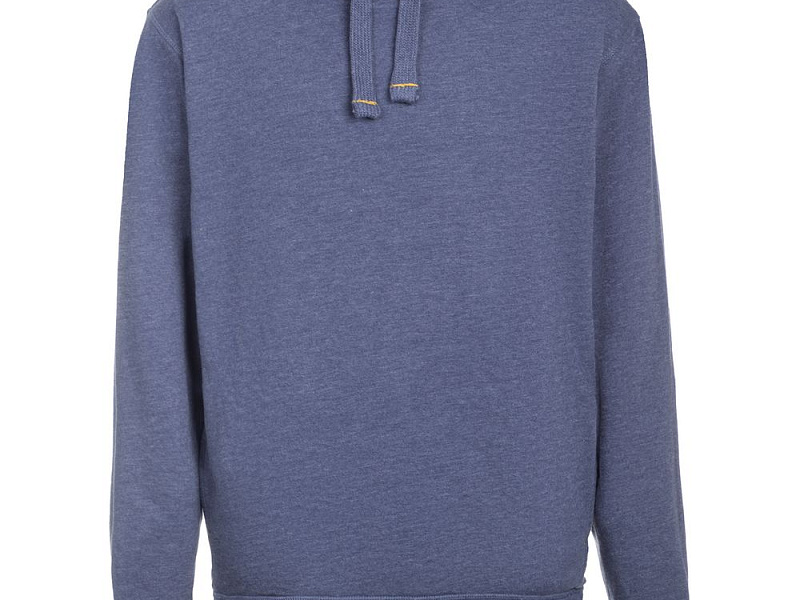 Двусторонняя толстовка Revers, синяя с желтым