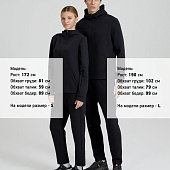 Анорак унисекс Lovi, черный