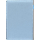 Ежедневник Spain Shall, недатированный, голубой с серым