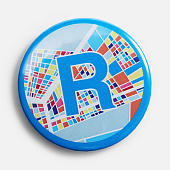 Значок закатной Pinback Print, L