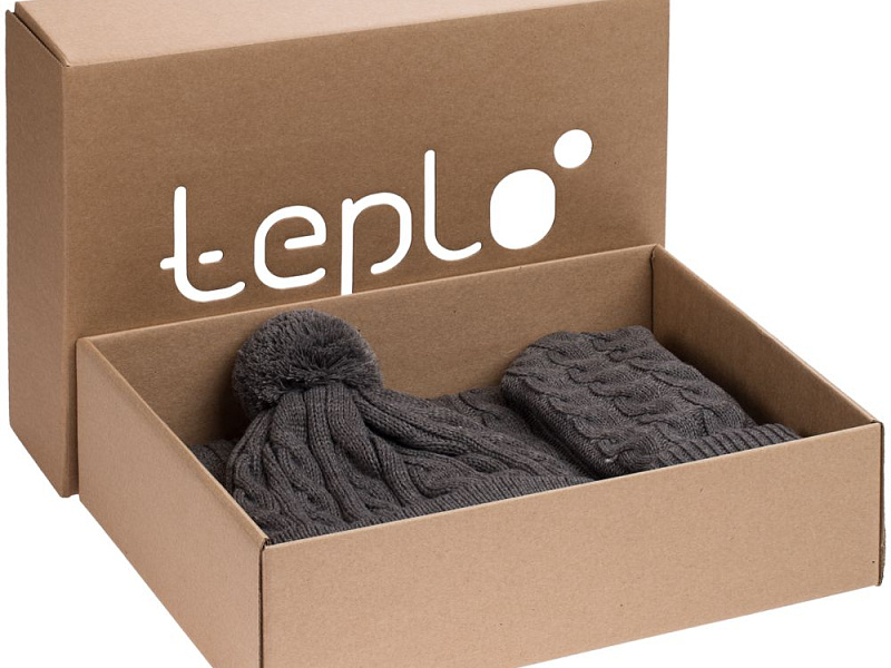 Набор Heat Trick, темно-серый меланж