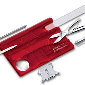 Набор инструментов SwissCard Nailcare, красный