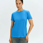 Футболка унисекс Regent 150, ярко-бирюзовая