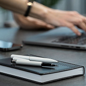 Роллер Scribo со стилусом, матовый белый