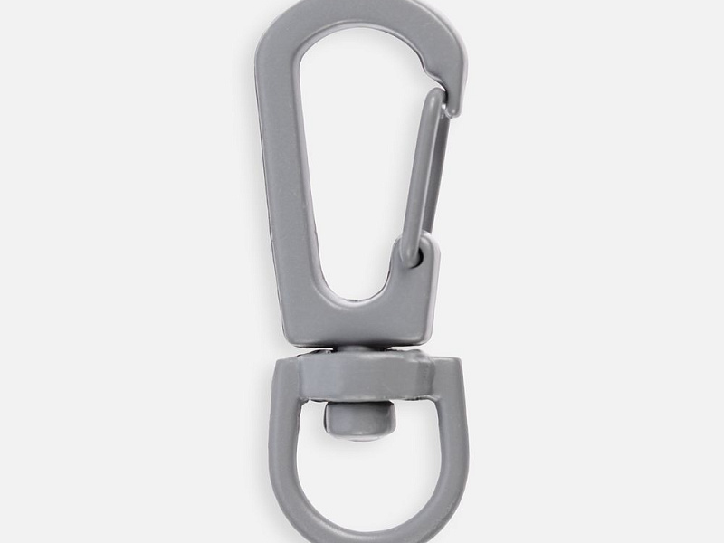 Застежка-карабин Snap Hook, S, серая
