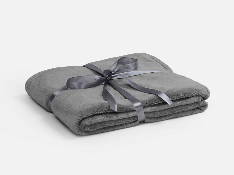 Плед Plush, серый