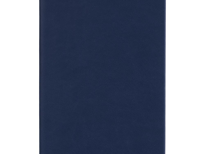 Блокнот Cluster Mini в клетку, темно-синий