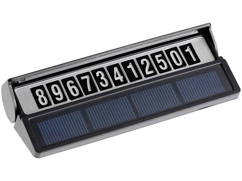 Парковочная визитка Litera Solar, черная