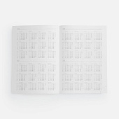 Ежедневник Favor Metal, недатированный, красный