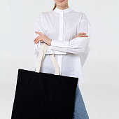 Холщовая сумка Shelty, черная