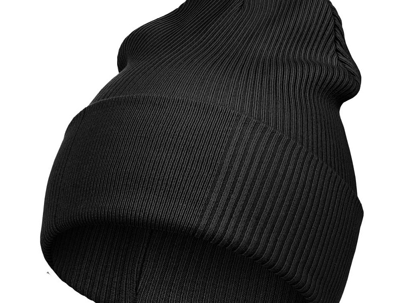 Шапка Real Rib, черная