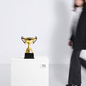 Кубок Meritus, большой, золотистый