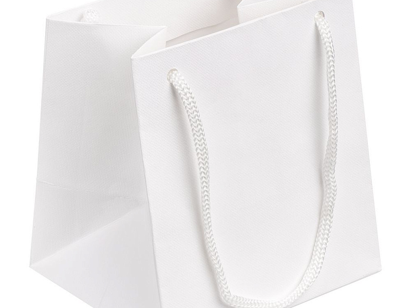 Пакет бумажный под кружку Cupfull, белый