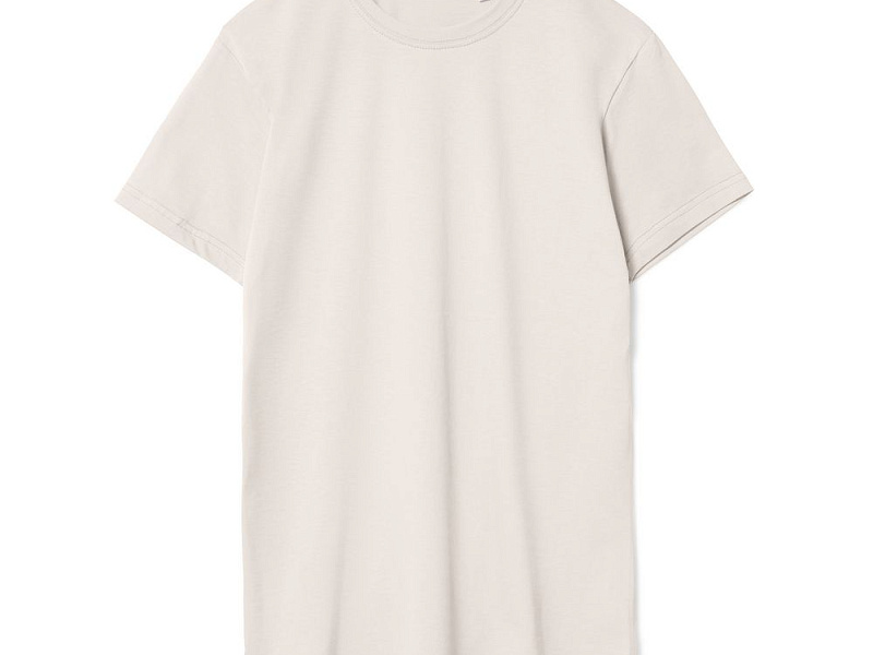 Футболка унисекс T-Bolka 160, молочно-белая