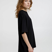 Футболка оверсайз унисекс Lavinia, черная