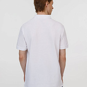 Рубашка поло унисекс Pacific, белая