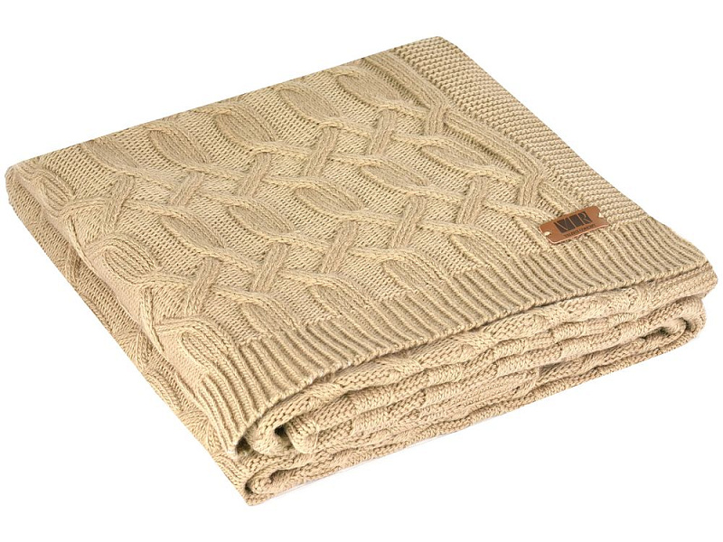 Плед Vermont, бежевый