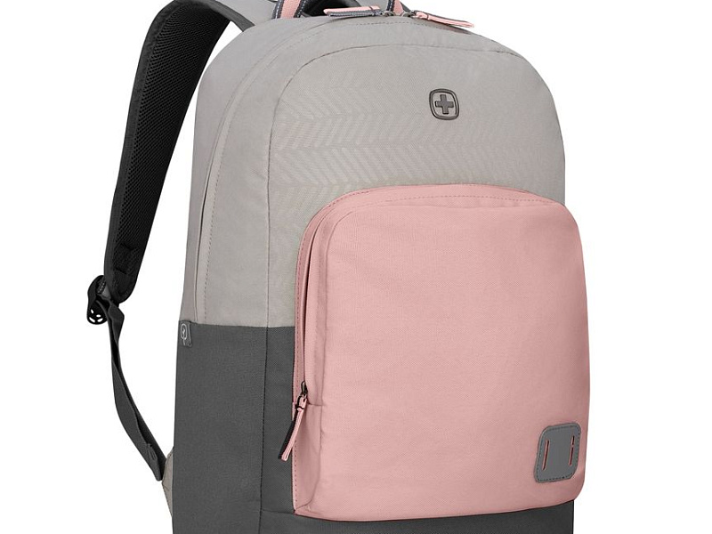 Рюкзак Next Crango, серый с розовым