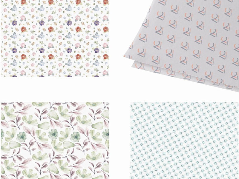 Бумага Tissue Print с печатью на заказ