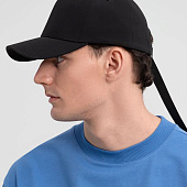 Бейсболка Kosmos, черная