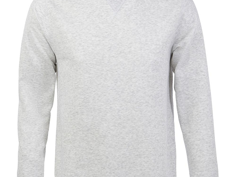 Толстовка унисекс Sully, светло-серый меланж