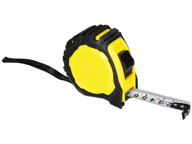 Рулетка Mittari с магнитным наконечником, 5 м, желтая