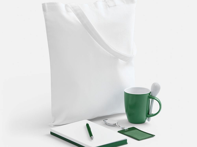 Набор Welcome Pack, зеленый с белым