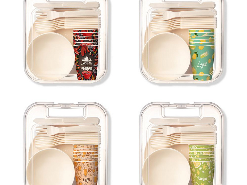 Набор посуды для пикника на 6 персон Picnic на заказ