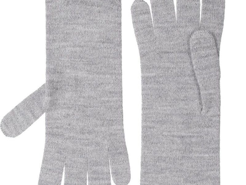 Перчатки Alpine, удлиненные, серые