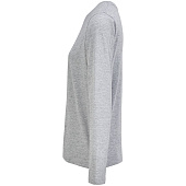 Футболка с длинным рукавом женская Monarch Women, серый меланж