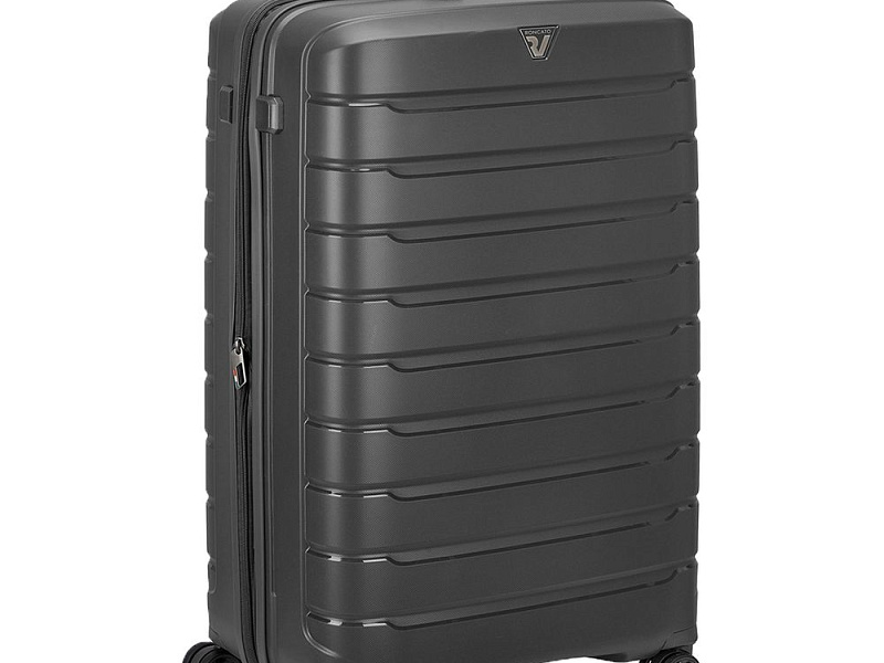 Чемодан Butterfly L, серый