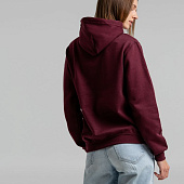 Толстовка с капюшоном Snake II бордовая