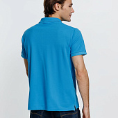 Рубашка поло мужская Virma Premium, бирюзовая