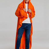 Плед с рукавами Lazybones, темно-синий