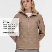 Куртка унисекс Tarnaby, бежевая